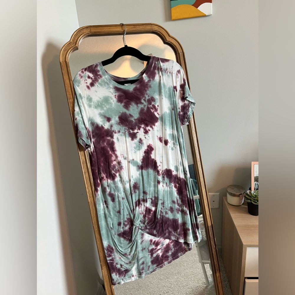 Tie Dye Tshirt Dress